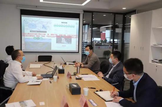 中白航天高新技術產業研發中心到訪能源金貿區，共商新興能源技術研發新藍圖