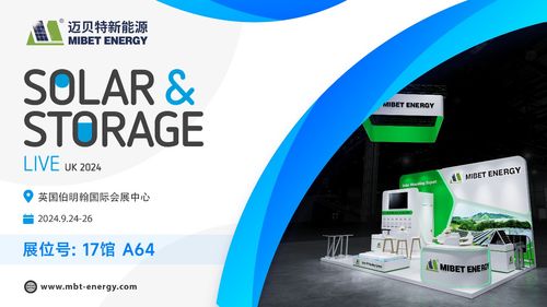 啟程追光 邁貝特邀您共聚英國國際太陽能儲能展，共享光伏與新興能源技術研發新紀元